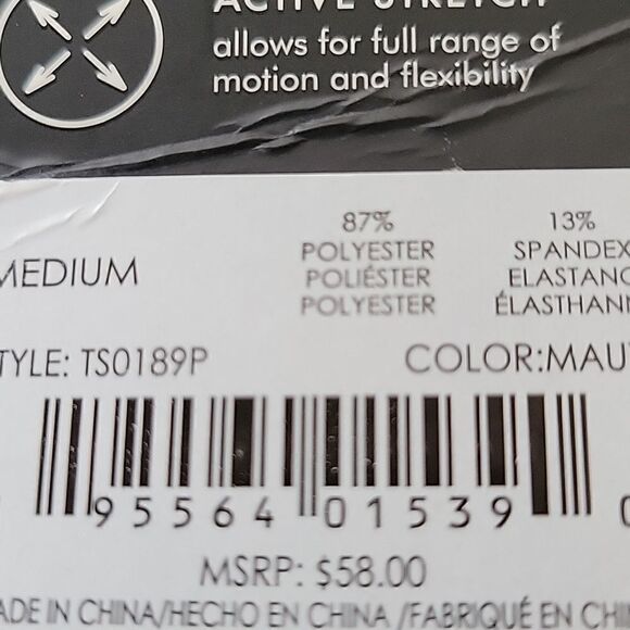 🦋NWT Tahari womens high waisted athletic pants with storage pockets SZ Medium - Picture 6 of 6